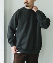 裏起毛クルーネックスウェット