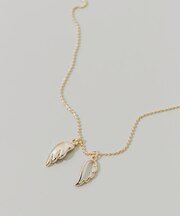 エンジェルフェザートップネックレス