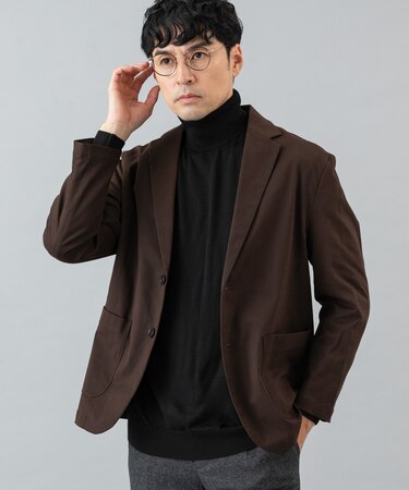 『XLサイズあり』ピーチツイルストレッチシングルジャケット