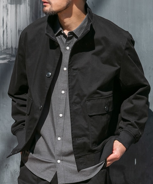 『XLサイズあり』バルスターモールスキンブルゾン