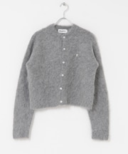 GYMPHLEX　CREW NECK SHORT CARDIGAN