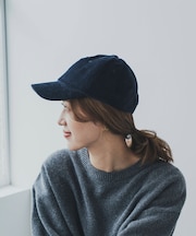 コーデュロイキャップ