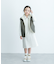 『WEB／一部店舗限定サイズ』裏毛ハーフジップワンピース(KIDS)