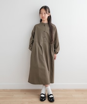 『WEB/一部店舗限定』『親子リンク/UR TECH』チェック柄ワンピース(KIDS)