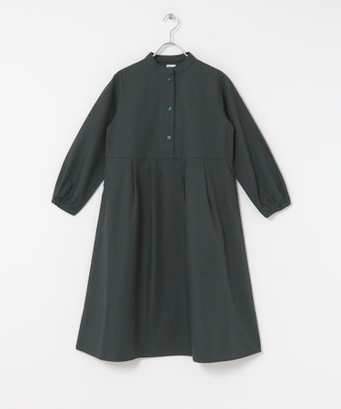 『WEB/一部店舗限定』『親子リンク/UR TECH』チェック柄ワンピース(KIDS)