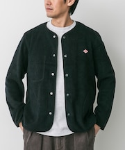 DANTON FLEECE COLLARLESS JACKET