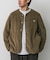 DANTON　FLEECE COLLARLESS JACKET
