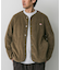 DANTON　FLEECE COLLARLESS JACKET