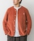 DANTON　FLEECE COLLARLESS JACKET