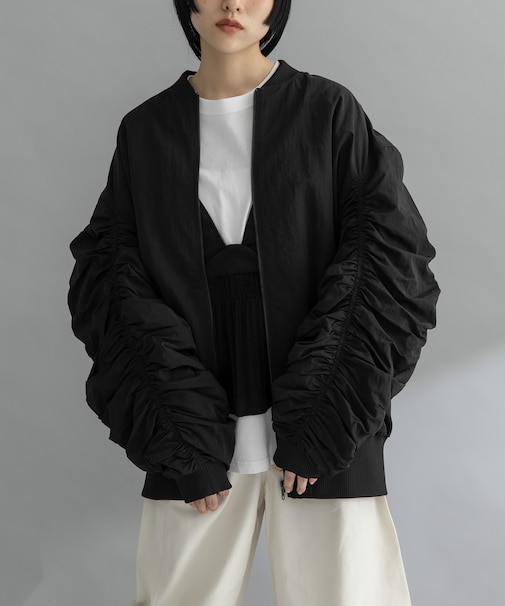 『WEB／一部店舗限定』BACKシャーリングMA-1