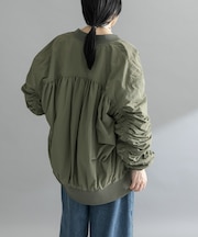 『WEB／一部店舗限定』BACKシャーリングMA-1