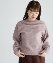 『WEB限定』ドレープニットプルオーバー