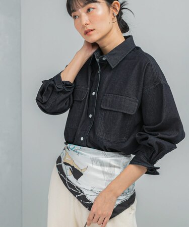 『WEB限定』デニムオーバーシャツ