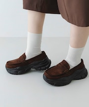 ボリュームソールローファー