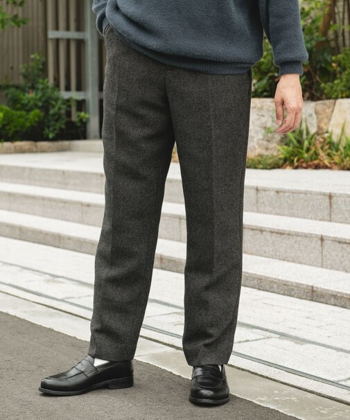 『UR TECH』完声/暖 テーパードパンツ