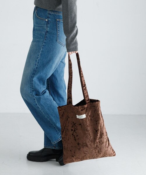 クラッシュベロアトートバッグ｜アーバンリサーチの通販｜&mall