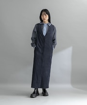 『WEB限定』コーデュロイクロスジャンパースカート