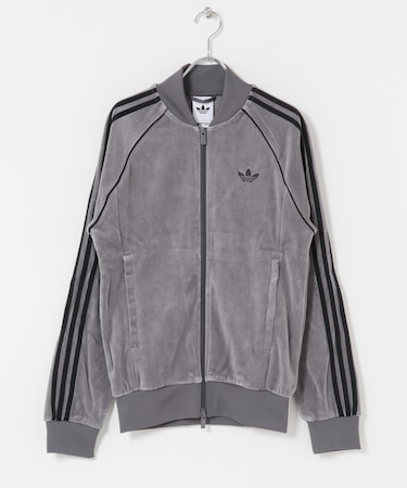 adidas　ベロアトラックジャケット