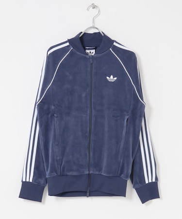 adidas　ベロアトラックジャケット