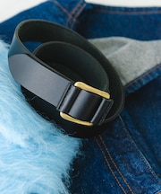 atelier brugge　SLIDE LETHER BELT