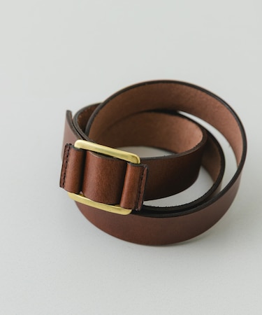 atelier brugge　SLIDE LETHER BELT