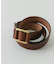 atelier brugge　SLIDE LETHER BELT