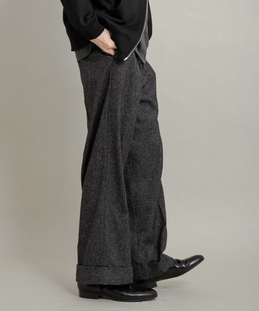 ネップワイドダブルスラックス