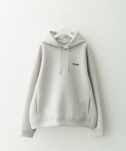 カレッジプリントダンボールパーカー