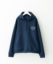 カレッジプリントダンボールパーカー