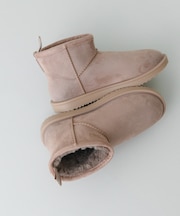 TEMPERATE　MURPHY ムートン風レインブーツ