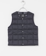 TAION CREWNECK BUTTON DOWN VEST(KIDS)