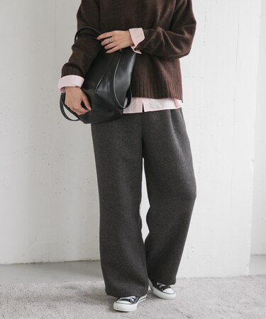 『UR TECH』完声/暖タックイージーパンツ