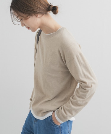 レイヤードSETプルオーバー