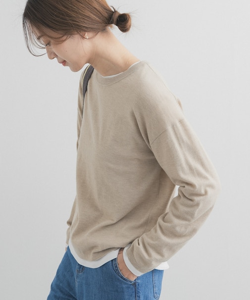 レイヤードSETプルオーバー