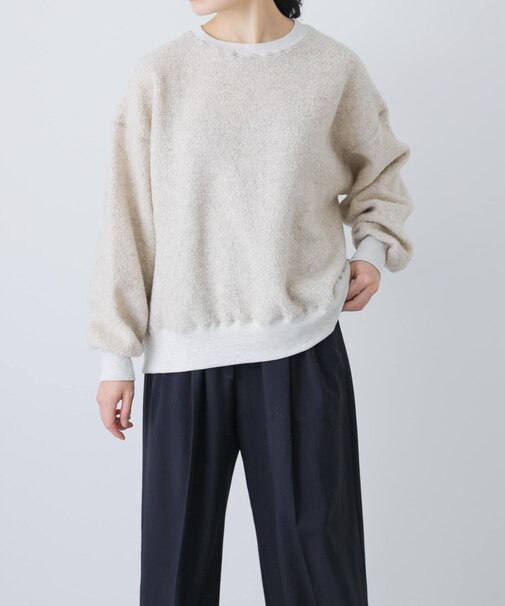 ウールボアプルオーバー