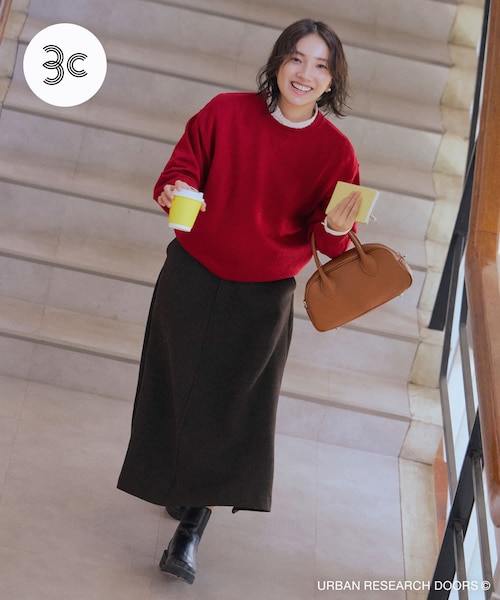 スカート（ブラウン）の通販｜&mall（アンドモール）三井ショッピング