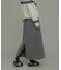 『UR TECH』蓄熱ジャージーIラインスカート