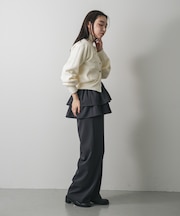 マルチウェイフリルレイヤードパンツ