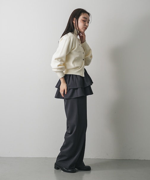 マルチウェイフリルレイヤードパンツ