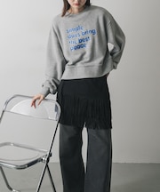 グラフィックルーズスウェット