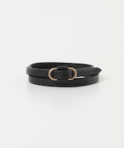 atelier brugge CENTER STITCH BELT