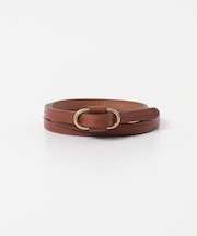 atelier brugge CENTER STITCH BELT