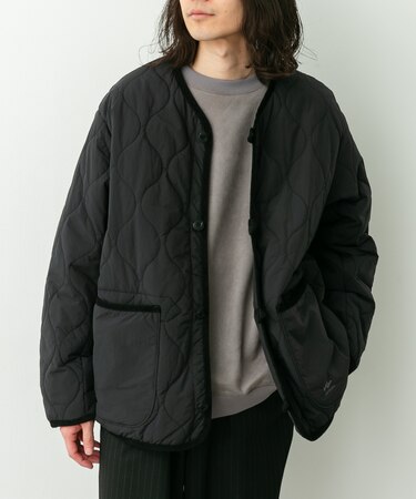 ARMY TWILL QuiltingReversible Jacket