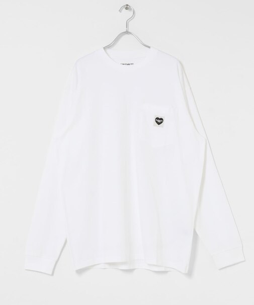 carhartt LONG-SLEEVE POCKET HEART T-SHIRTS
