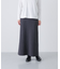 コットンカシミヤニットスカート