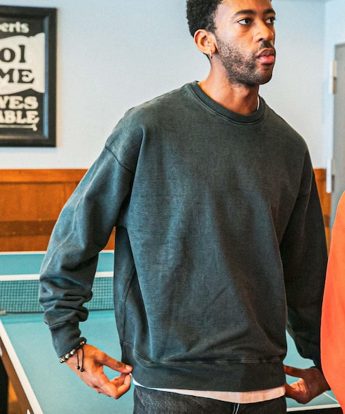 アーバンリサーチ（URBAN RESEARCH）/LOGIC ONE PIGMENT SWEAT LOGIC ONE PIGMENT SWEAT｜アーバンリサーチの通販｜&mall（アンド