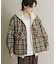 ヘビーネルチェックシャツジャケット