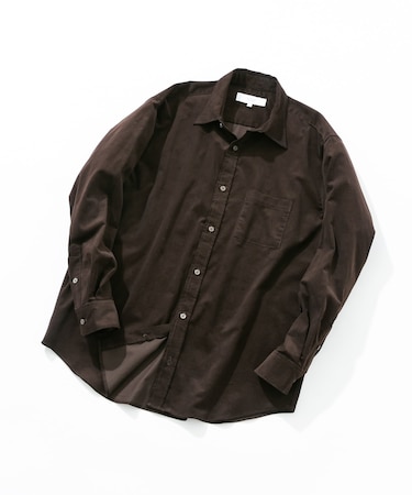 アーバンリラックスコーデュロイレギュラーシャツ