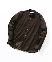 アーバンリラックスコーデュロイバンドシャツ