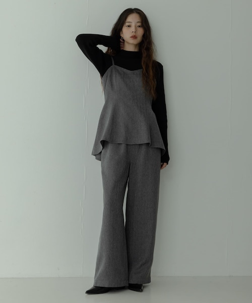 サロペット（グレー）の通販｜&mall（アンドモール）三井ショッピング